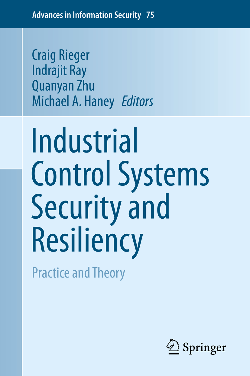 book cover: Industrial Control Systems Security